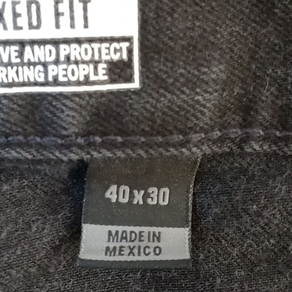 Carhartt Relaxed Fit Jeans Working Pants Men's Sz 40x30 Black EUC NICE! - Picture 8 of 12
